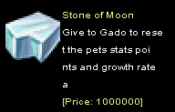 Stone of Moon – 1,000,000 gold